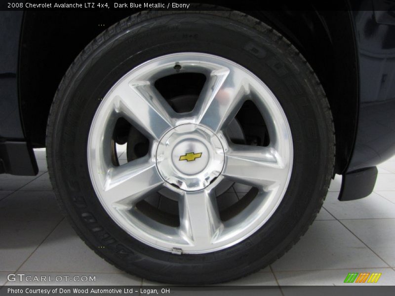 Dark Blue Metallic / Ebony 2008 Chevrolet Avalanche LTZ 4x4