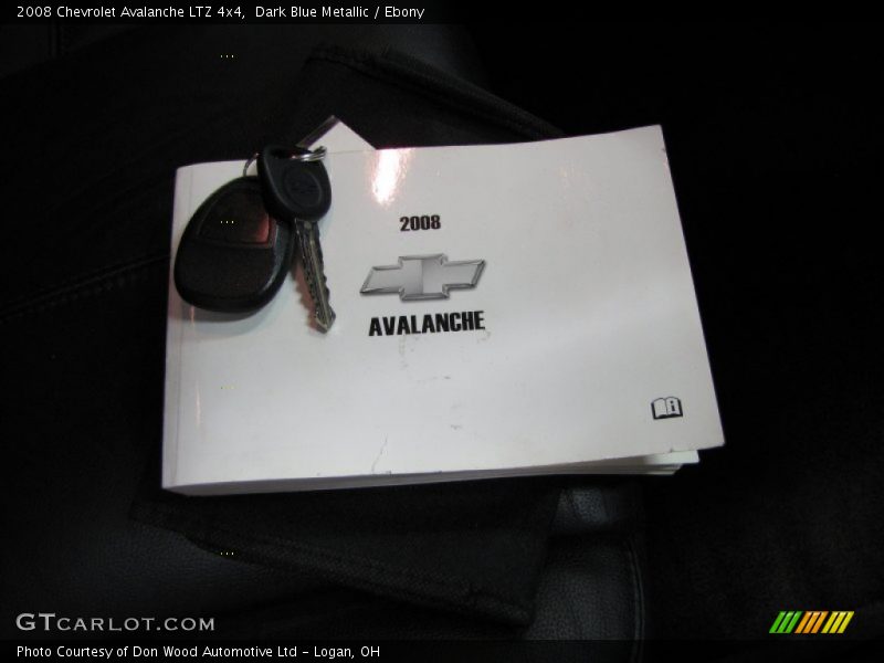 Dark Blue Metallic / Ebony 2008 Chevrolet Avalanche LTZ 4x4