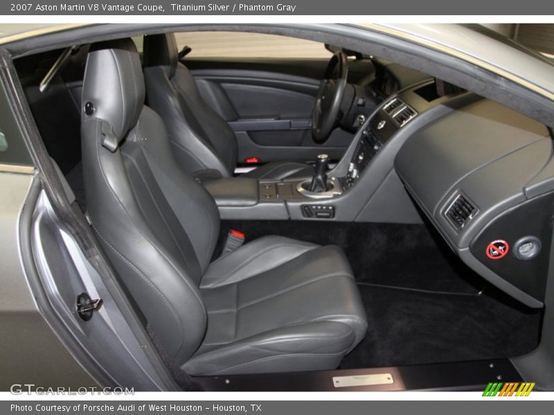 Front Seat of 2007 V8 Vantage Coupe