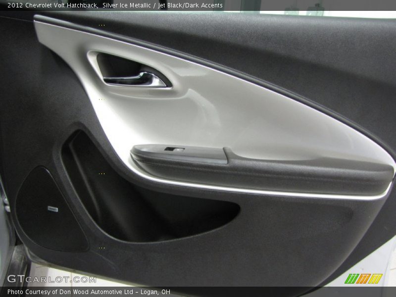 Silver Ice Metallic / Jet Black/Dark Accents 2012 Chevrolet Volt Hatchback