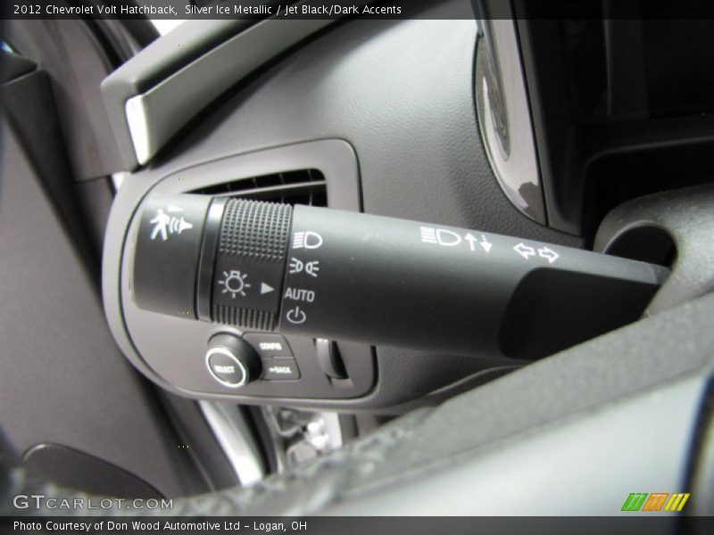 Controls of 2012 Volt Hatchback