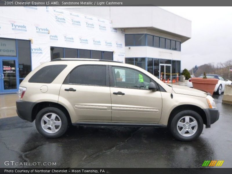 Sandstone Metallic / Light Cashmere 2005 Chevrolet Equinox LS AWD