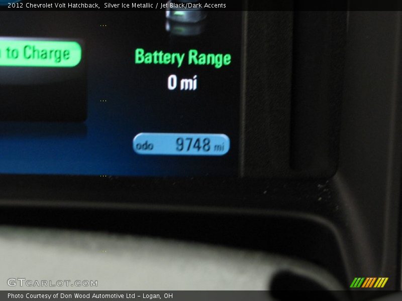 Silver Ice Metallic / Jet Black/Dark Accents 2012 Chevrolet Volt Hatchback