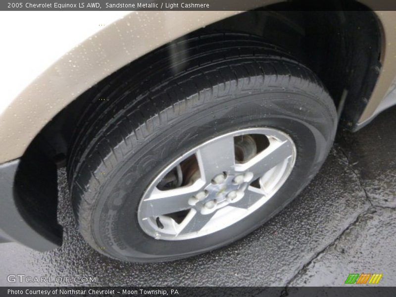 Sandstone Metallic / Light Cashmere 2005 Chevrolet Equinox LS AWD