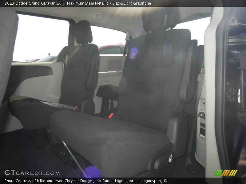 Maximum Steel Metallic / Black/Light Graystone 2013 Dodge Grand Caravan SXT