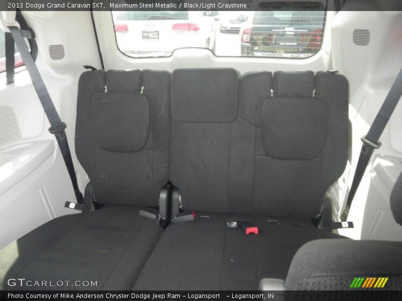 Maximum Steel Metallic / Black/Light Graystone 2013 Dodge Grand Caravan SXT