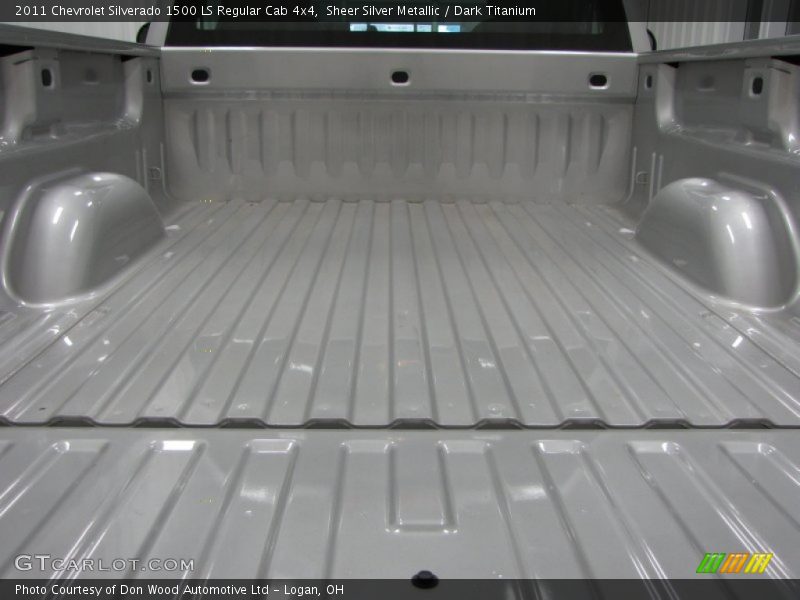 Sheer Silver Metallic / Dark Titanium 2011 Chevrolet Silverado 1500 LS Regular Cab 4x4