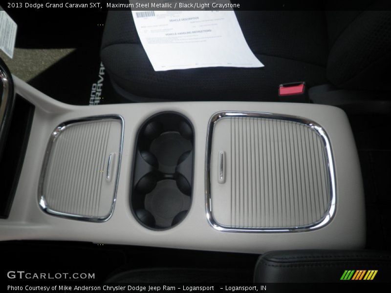 Maximum Steel Metallic / Black/Light Graystone 2013 Dodge Grand Caravan SXT