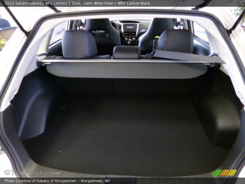  2013 Impreza WRX Limited 5 Door Trunk