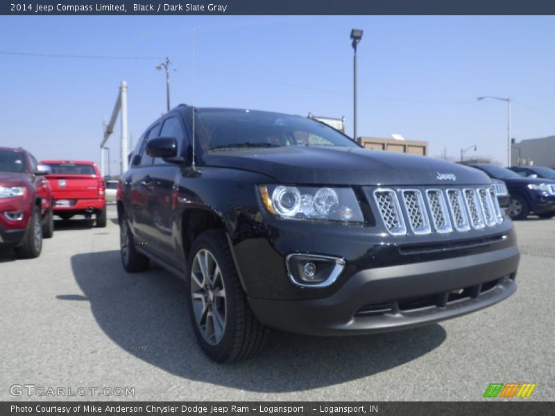 Black / Dark Slate Gray 2014 Jeep Compass Limited