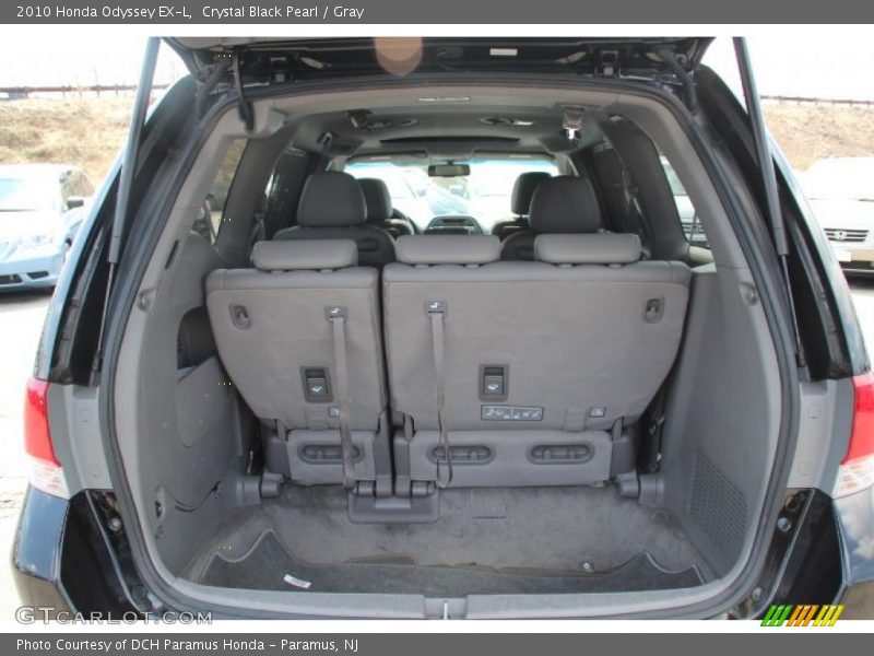 Crystal Black Pearl / Gray 2010 Honda Odyssey EX-L