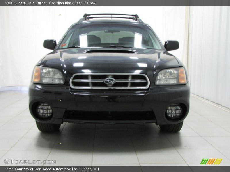 Obsidian Black Pearl / Gray 2006 Subaru Baja Turbo