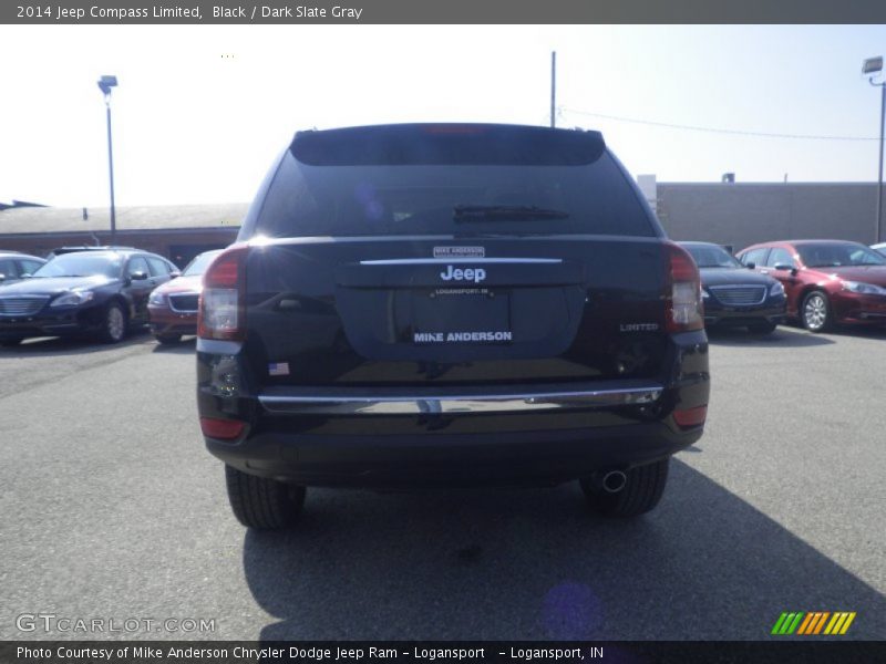 Black / Dark Slate Gray 2014 Jeep Compass Limited