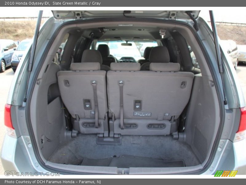 Slate Green Metallic / Gray 2010 Honda Odyssey EX