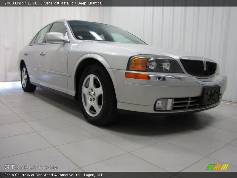 Silver Frost Metallic / Deep Charcoal 2000 Lincoln LS V8