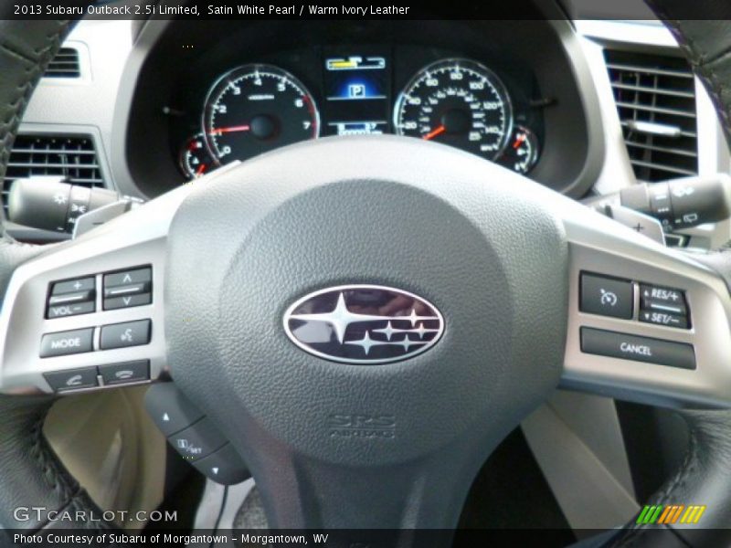  2013 Outback 2.5i Limited Steering Wheel