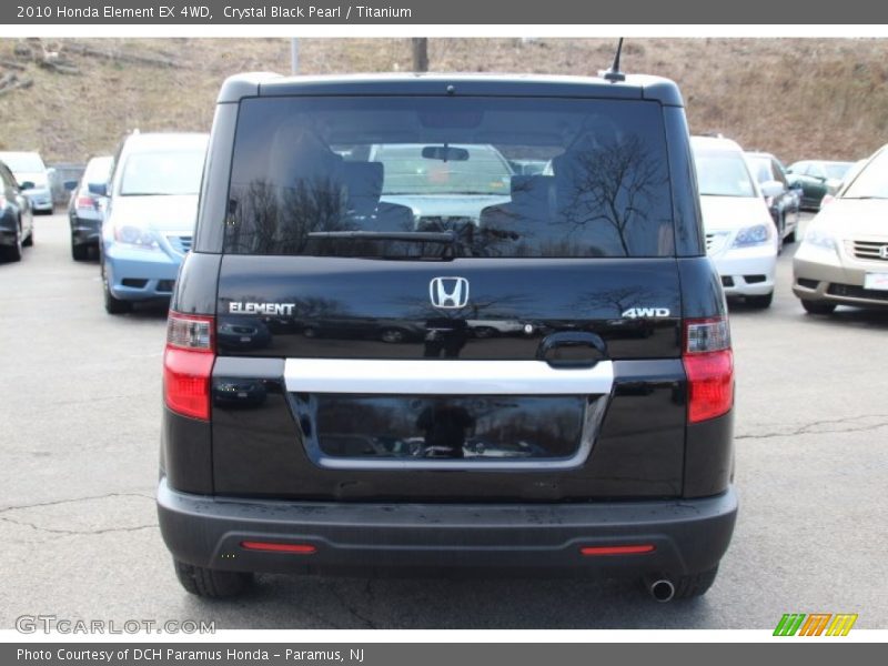 Crystal Black Pearl / Titanium 2010 Honda Element EX 4WD