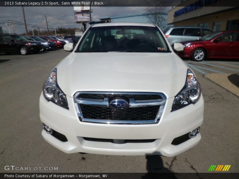 Satin White Pearl / Black 2013 Subaru Legacy 2.5i Sport