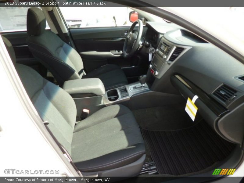 Satin White Pearl / Black 2013 Subaru Legacy 2.5i Sport