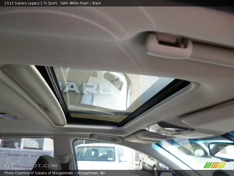 Satin White Pearl / Black 2013 Subaru Legacy 2.5i Sport