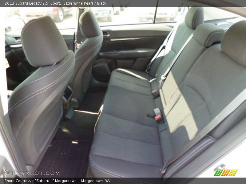 Satin White Pearl / Black 2013 Subaru Legacy 2.5i Sport
