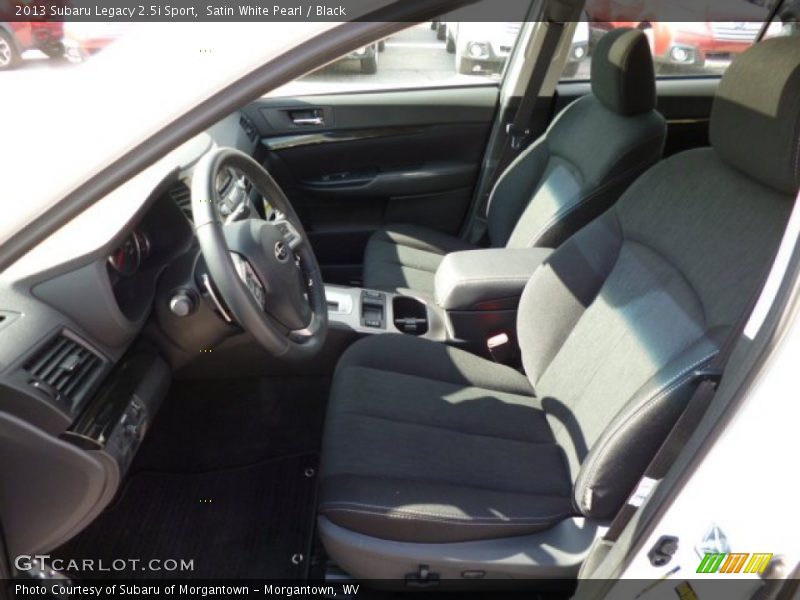 Satin White Pearl / Black 2013 Subaru Legacy 2.5i Sport