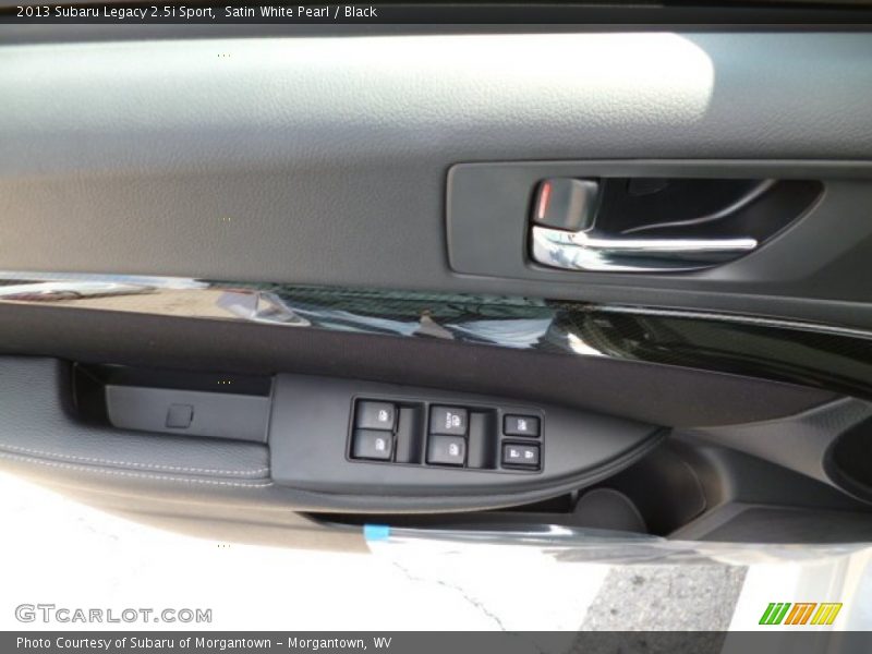 Satin White Pearl / Black 2013 Subaru Legacy 2.5i Sport