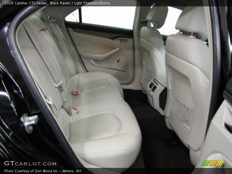 Rear Seat of 2008 CTS Sedan