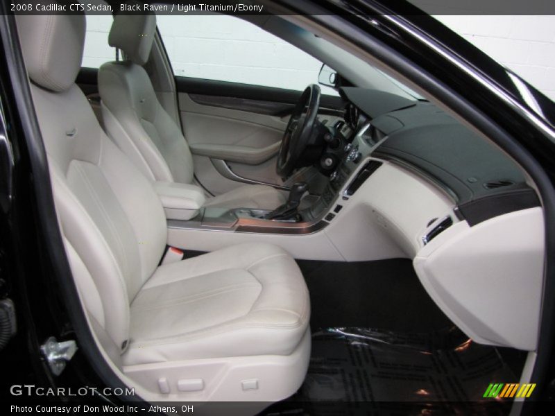  2008 CTS Sedan Light Titanium/Ebony Interior