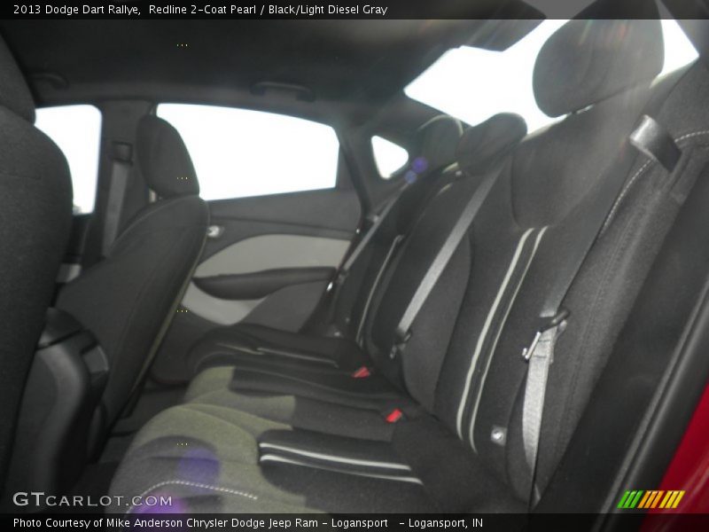 Redline 2-Coat Pearl / Black/Light Diesel Gray 2013 Dodge Dart Rallye