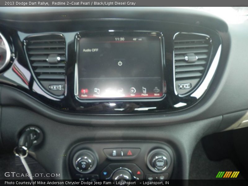 Redline 2-Coat Pearl / Black/Light Diesel Gray 2013 Dodge Dart Rallye