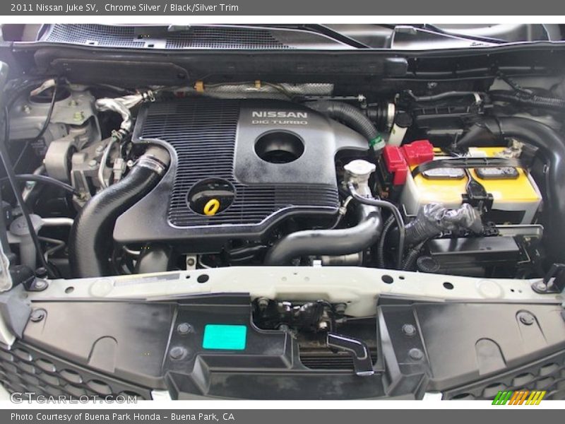 Chrome Silver / Black/Silver Trim 2011 Nissan Juke SV
