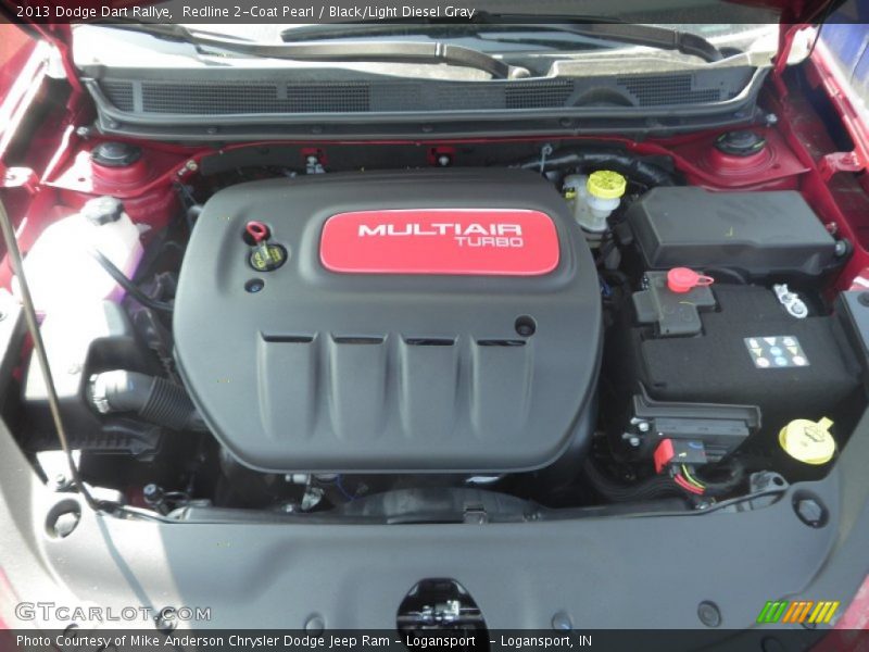 Redline 2-Coat Pearl / Black/Light Diesel Gray 2013 Dodge Dart Rallye