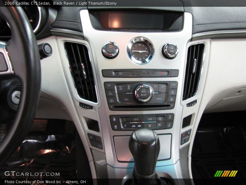 Black Raven / Light Titanium/Ebony 2008 Cadillac CTS Sedan