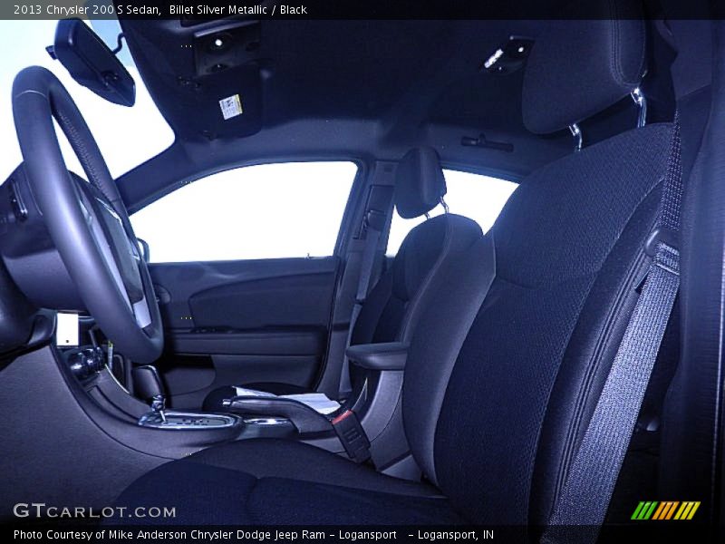 Billet Silver Metallic / Black 2013 Chrysler 200 S Sedan