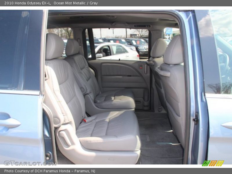 Ocean Mist Metallic / Gray 2010 Honda Odyssey EX-L