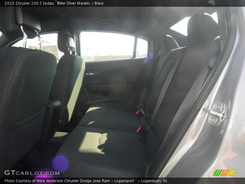 Billet Silver Metallic / Black 2013 Chrysler 200 S Sedan