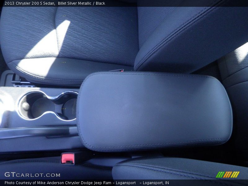 Billet Silver Metallic / Black 2013 Chrysler 200 S Sedan