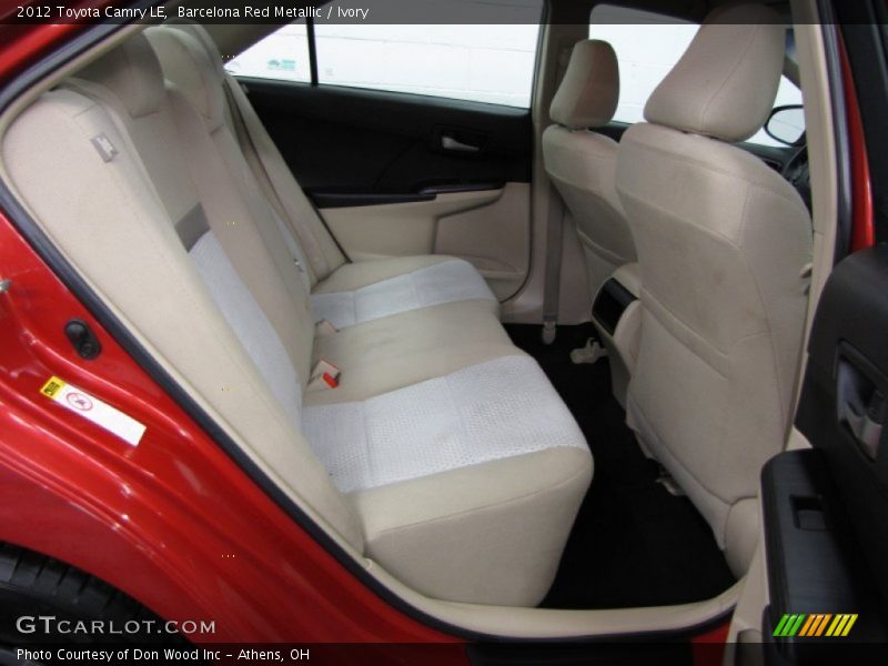 Barcelona Red Metallic / Ivory 2012 Toyota Camry LE