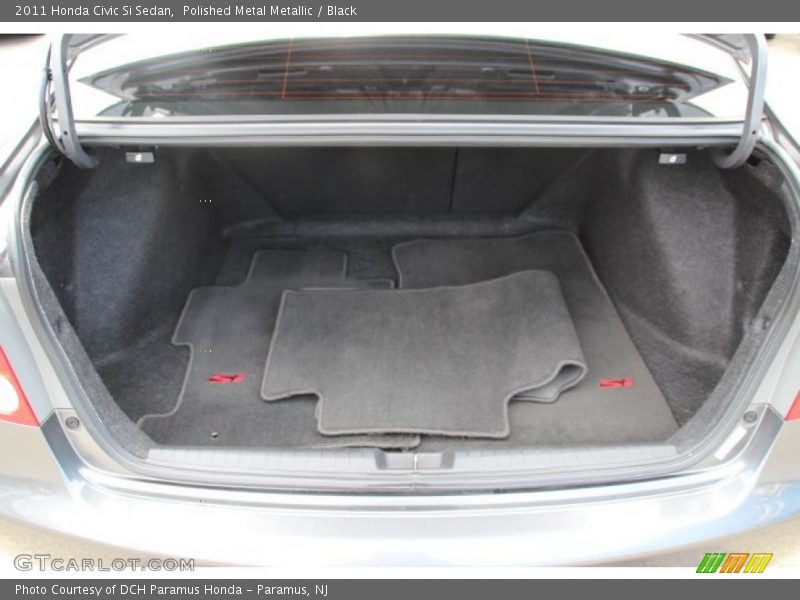 Polished Metal Metallic / Black 2011 Honda Civic Si Sedan