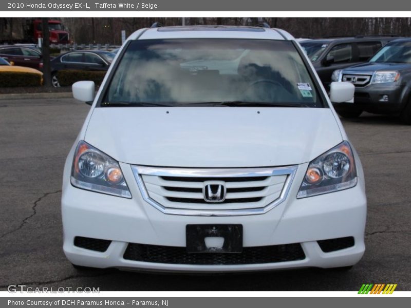 Taffeta White / Beige 2010 Honda Odyssey EX-L