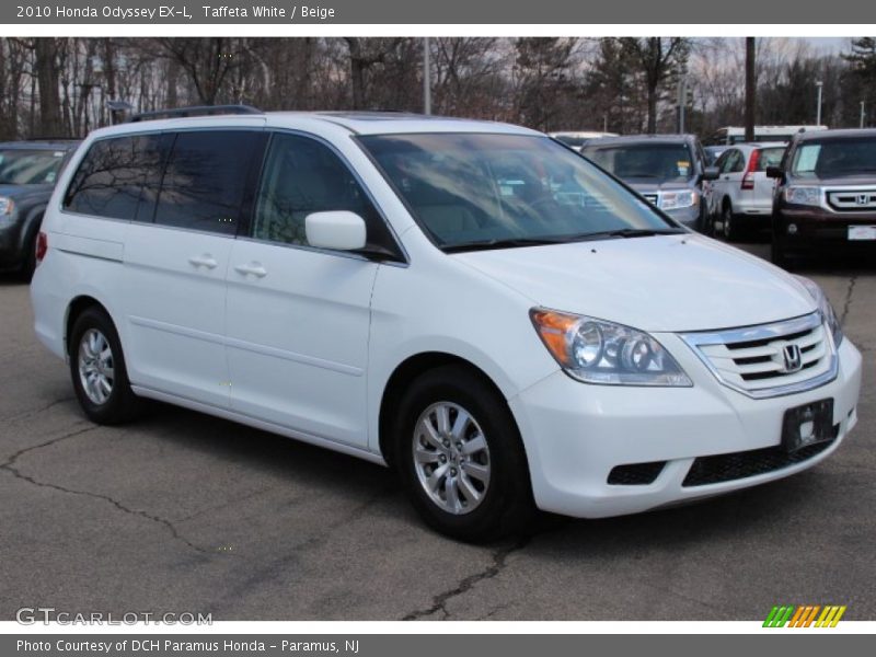 Taffeta White / Beige 2010 Honda Odyssey EX-L