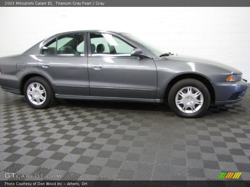 Titanium Gray Pearl / Gray 2003 Mitsubishi Galant ES