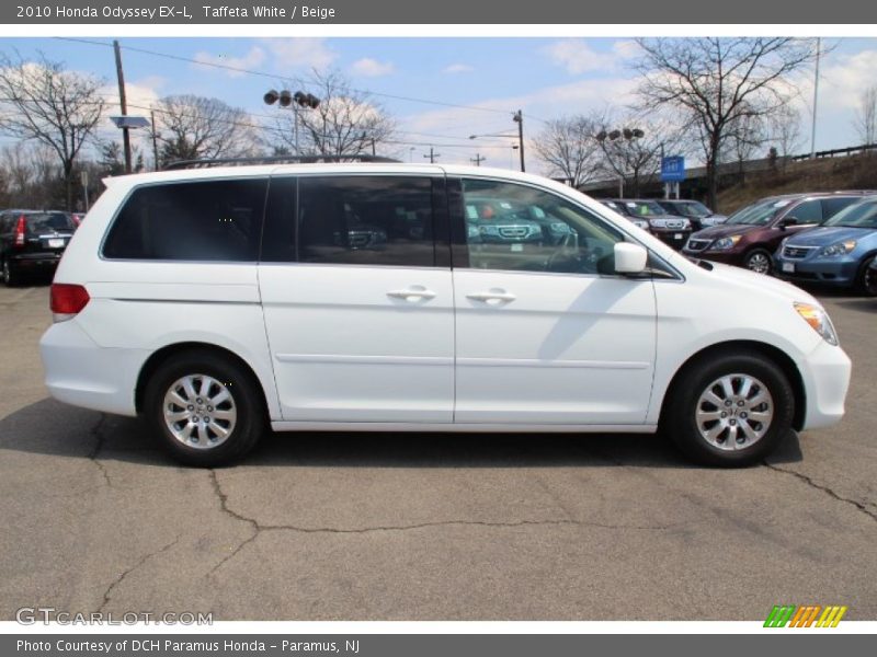 Taffeta White / Beige 2010 Honda Odyssey EX-L