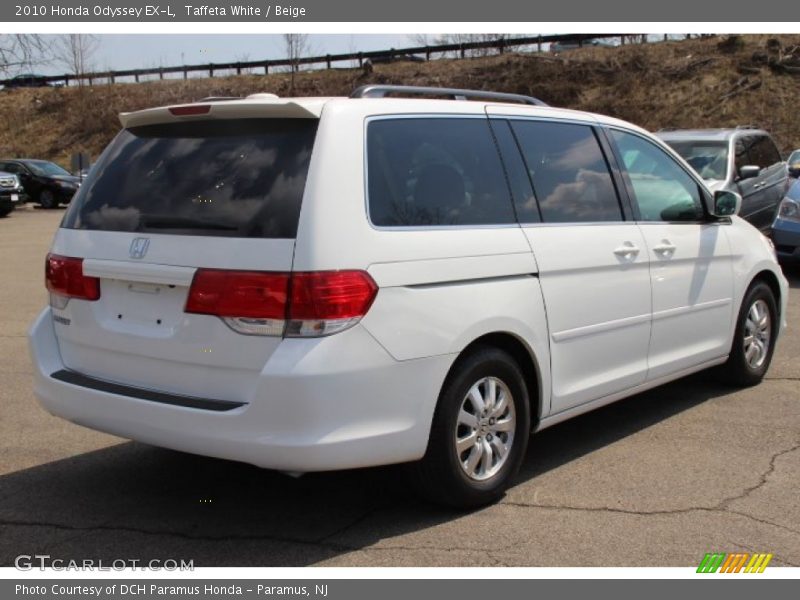 Taffeta White / Beige 2010 Honda Odyssey EX-L