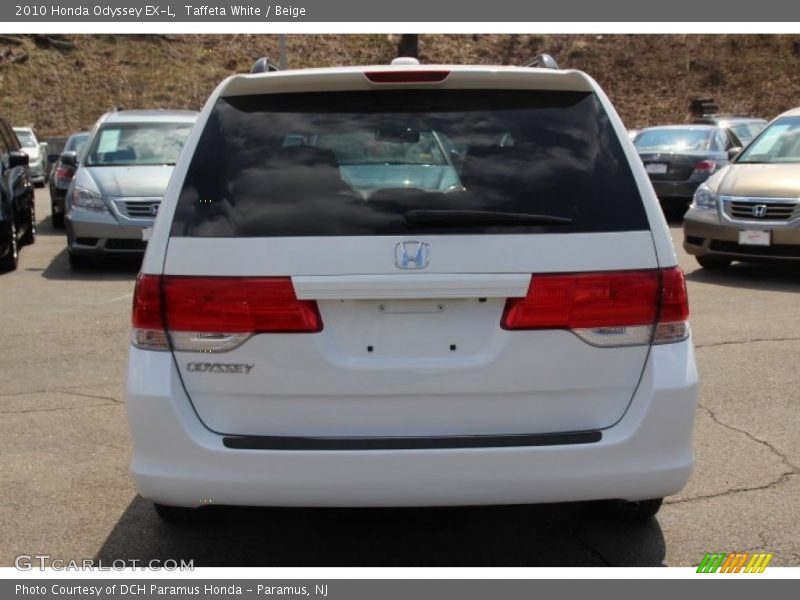 Taffeta White / Beige 2010 Honda Odyssey EX-L