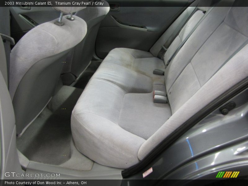 Titanium Gray Pearl / Gray 2003 Mitsubishi Galant ES