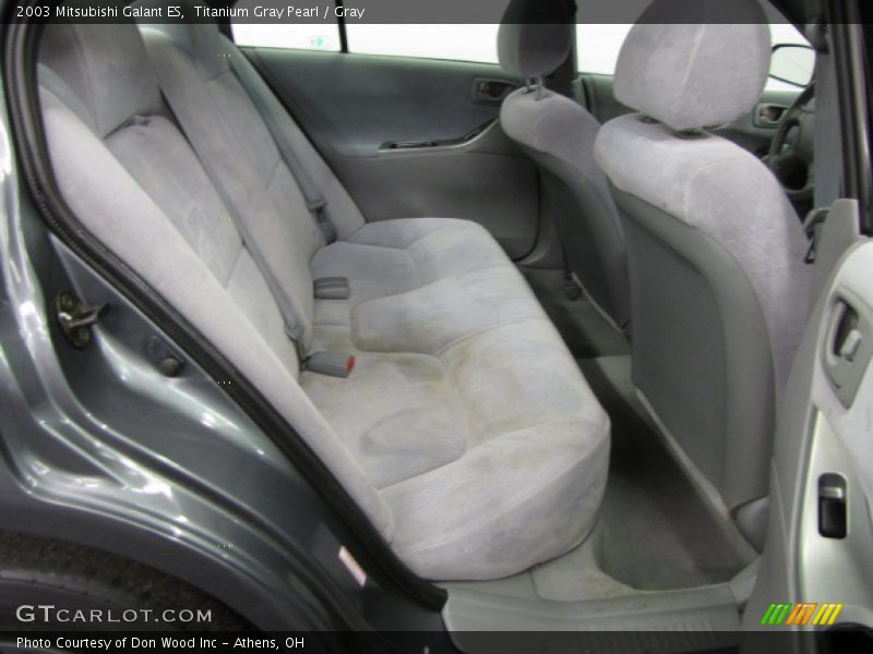 Titanium Gray Pearl / Gray 2003 Mitsubishi Galant ES