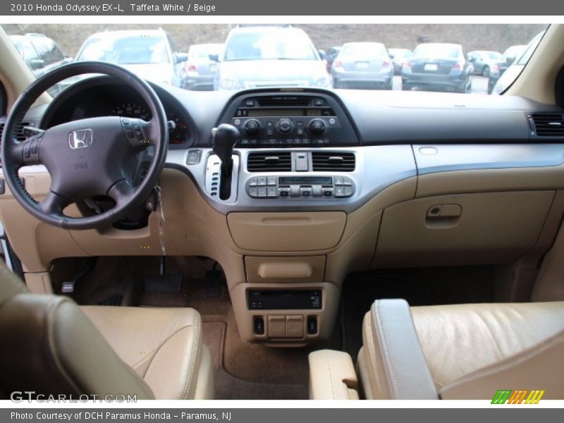 Taffeta White / Beige 2010 Honda Odyssey EX-L