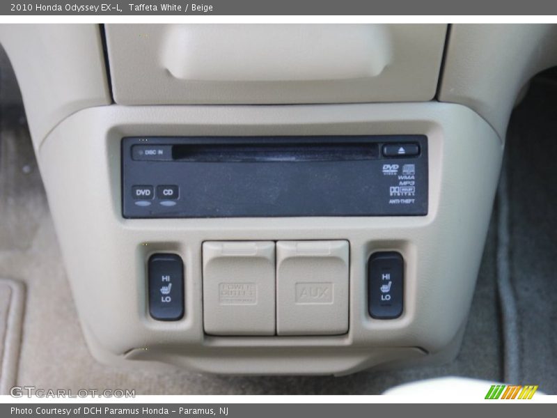 Taffeta White / Beige 2010 Honda Odyssey EX-L